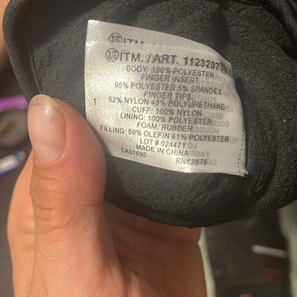 Mike Holmes Workwear 3M Thinsulate Gloves Size XL In Black, Red, Grey - Picture 5 of 6